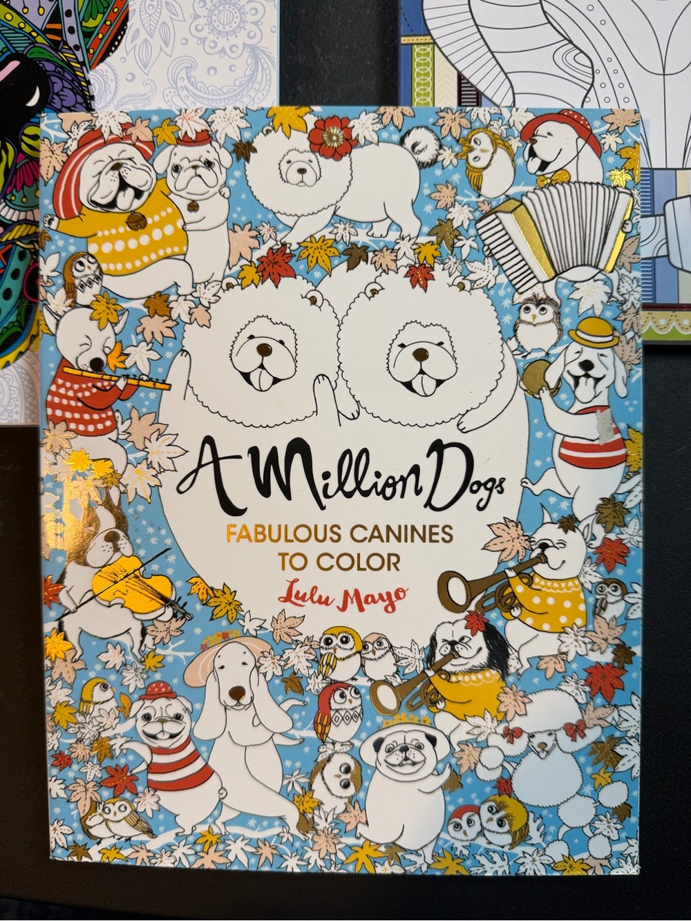 Delightful Dogs Coloring Book Set - Multicolor - Picture 2 of 10